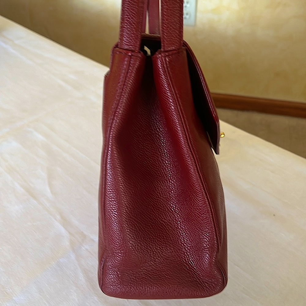 Chanel Envelope Flap Bag dark red - Picture 15 of 17